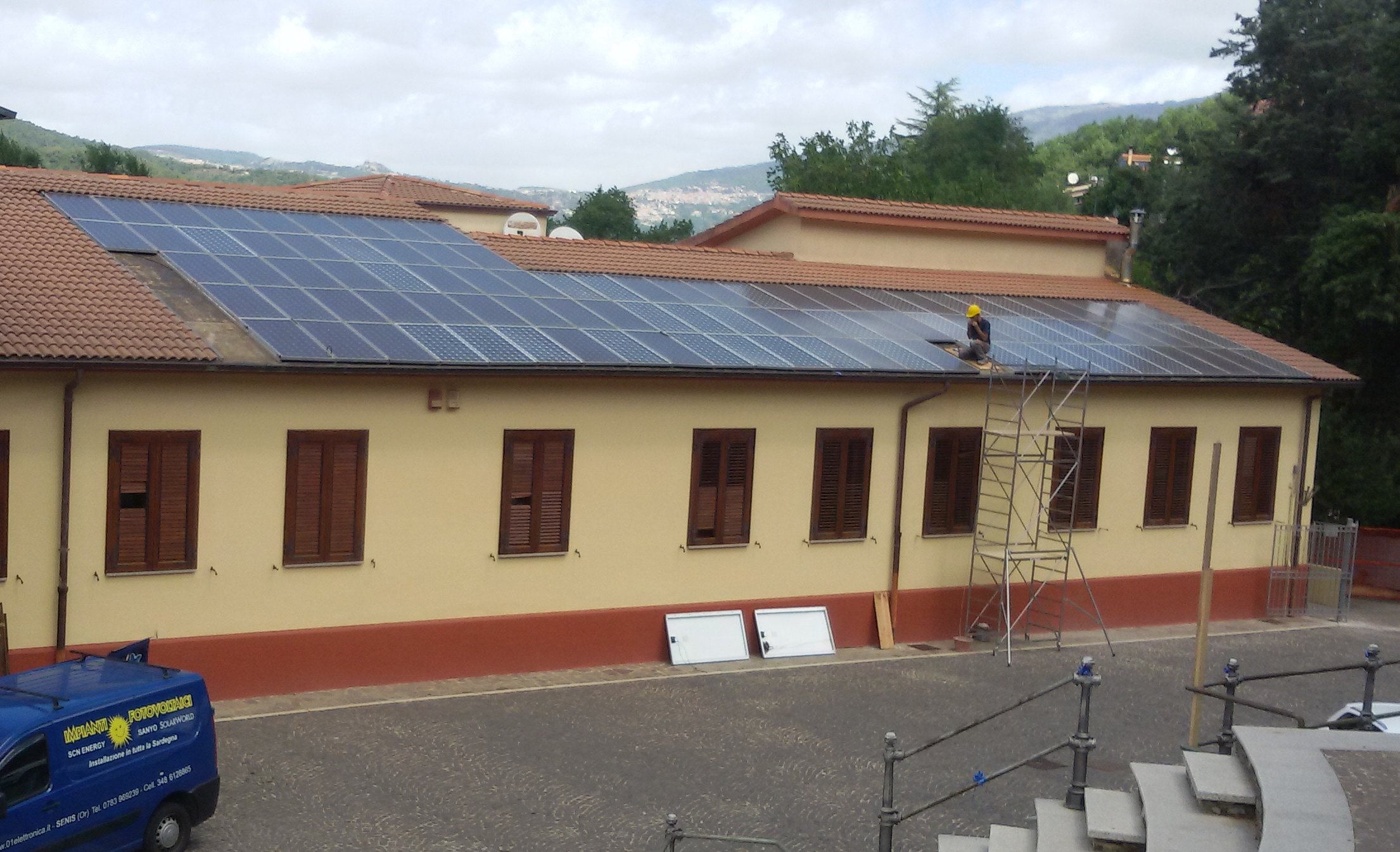 installazione impianto fotovoltaico, riparazione a Belvì in provincia di Nuoro