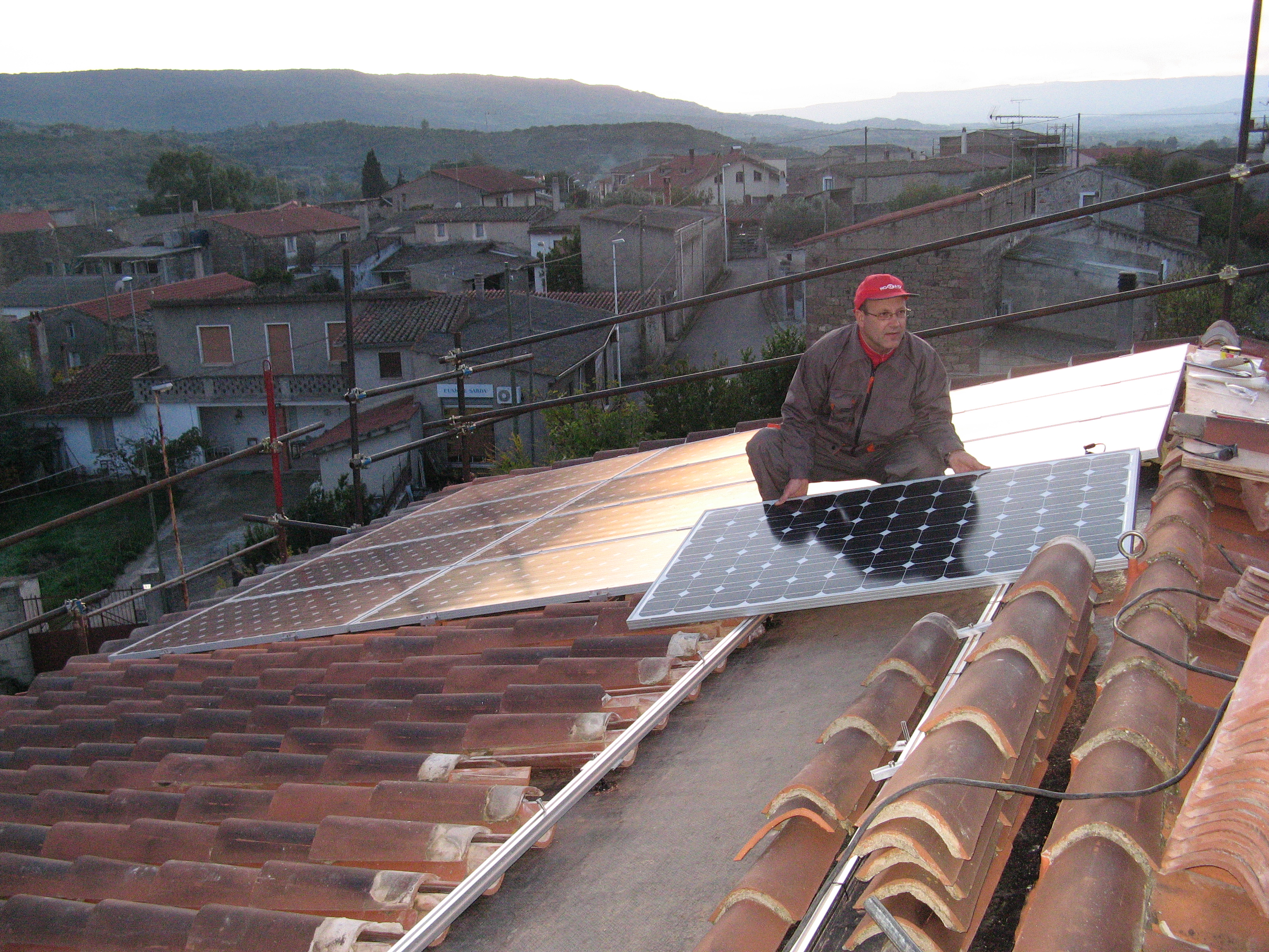 Impianto fotovoltaico integrato centro storico di Senis - Oristano